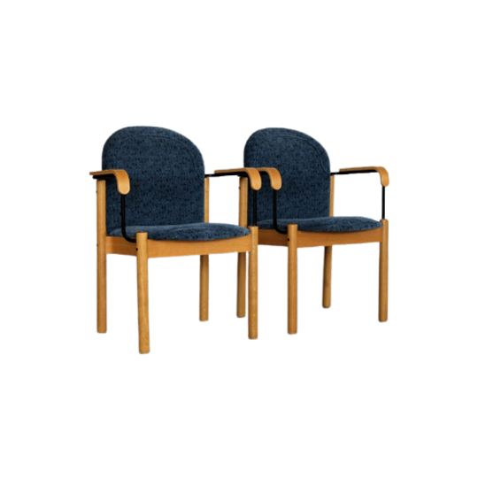 Vintage Stoelen | Armchairs | Kinnarps | Zweden 1