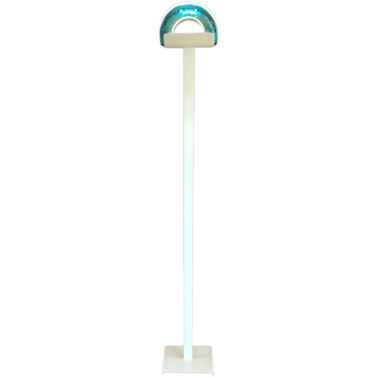 3 Leucos "Alba" Lampen Met Murano Glas 1