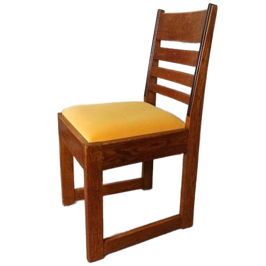 1 X Vintage Art Deco Amsterdamse School Stoelen, P/p/s 1