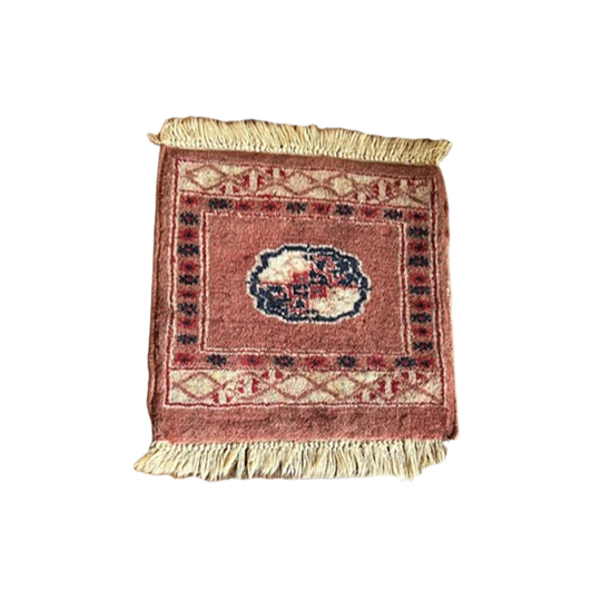 Perzisch Kleedje Handgeknoopt Wol Vintage 1