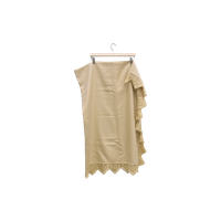 Vintage Beige Gehaakt Tafelkleed