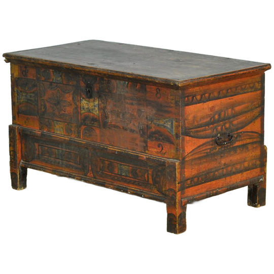 Folk Art Bruidskist, Anno 1852 1