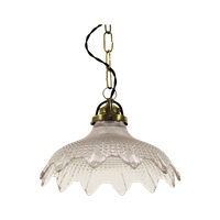 Art Deco Holophane Hanglamp