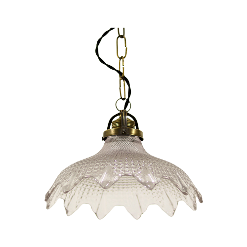 Art Deco Holophane Hanglamp