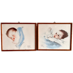 Vintage Baby Portretten By Bessie Peace Gutmann thumbnail 1