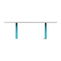 Post Modern Dining Table Kroma By Antonia Astori For Driade