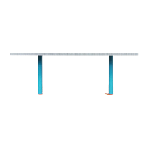 Post Modern Dining Table Kroma By Antonia Astori For Driade