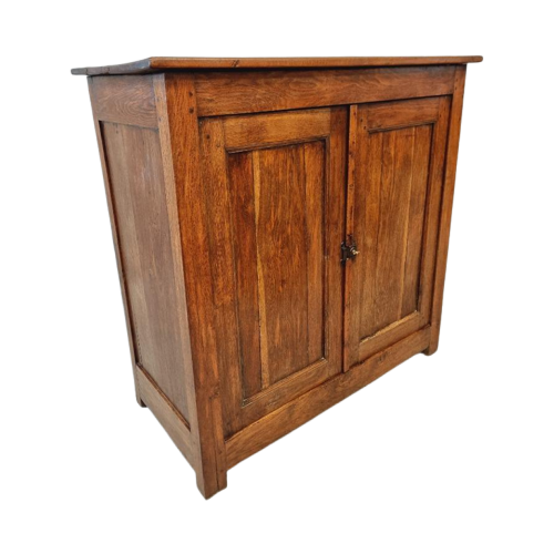 Antieke Kast Dressoir Eikenhout 19E Eeuws 115X114 Cm