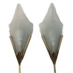 Set Art Deco Stijl IKEA Wandlampen Jaren Tachtig thumbnail 1