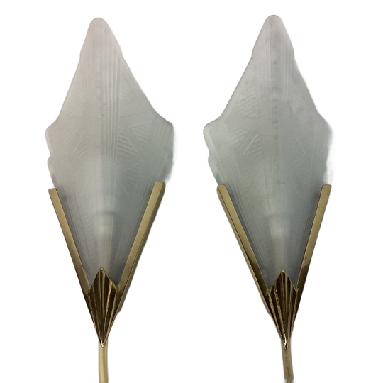 Set Art Deco Stijl IKEA Wandlampen Jaren Tachtig 1