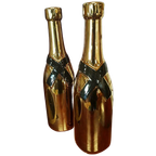 Nieuwe Champagne Bottle Vase, Vaas....Chique De Friemel🥂🥂 thumbnail 1