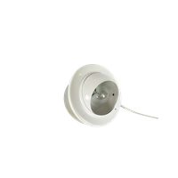 Herda Holland - Dutch Design - Model Ibs-111 - Plafondspot - Wit - 3E Kwart 20E Eeuw