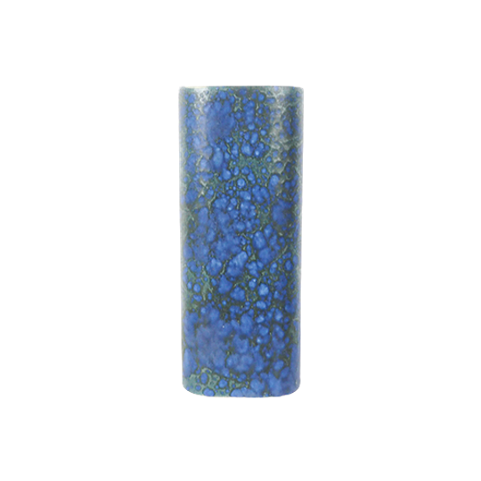 Cilinder Vintage Vaasje In Groen En Blauw 1