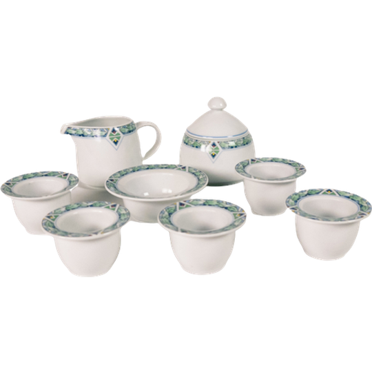 Arzberg - Porselein - 8delig - Made For Albert Heijn - 90's 1