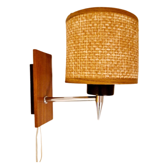 60'S Vintage Wandlamp Jaren 60 Wand Lampje 1