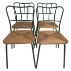 Agne Eetkamerstoelen Vintage Ikea (4St) thumbnail 1
