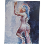 Origineel Schilderij Impressionism 80x100 Cm thumbnail 1