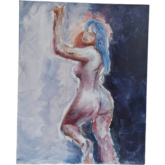 Origineel Schilderij Impressionism 80x100 Cm 1