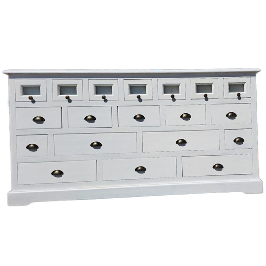 Witte Grenen Ladekast 1