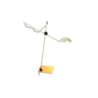 Verstelbare Mid Century Witte Bureaulamp thumbnail 1
