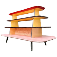 Vintage Gondola Display Winkelstelling Retro Jaren 50