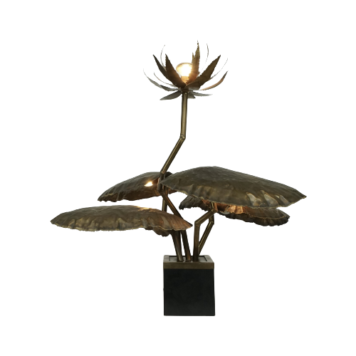 Maison Jansen “Nenuphar Lilly” Table Lamp