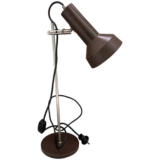 Bureaulamp Mid Century. Vintage Tafellamp Jaren 70 1