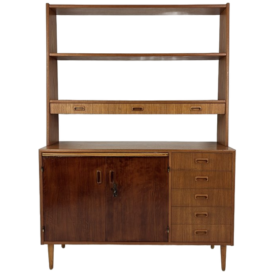 Scandinavisch Teak Fineren Boekenkast Storsle 1