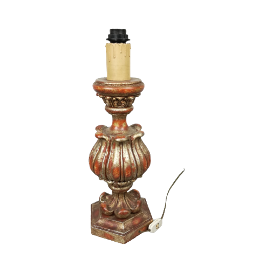 Houten Lampvoet 1