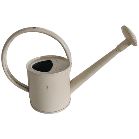 Brocante Tinnen/zinken Gietertje (geverfd) 1
