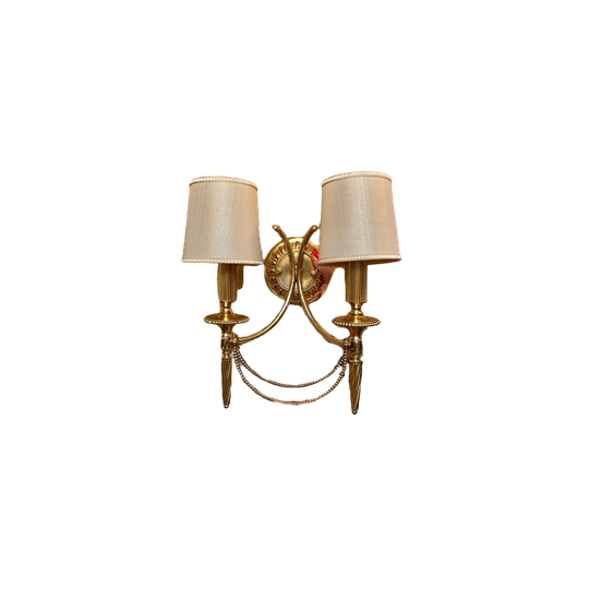 Wandlamp Sciolari Verguld Vintage 1