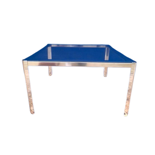 Vintage Vierkante Salontafel In Hollywood Regency Style 1