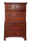 George Iii Chest On Chest Ladekast Uit 1830 thumbnail 1