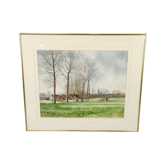 Félix Biront - Aquarel 1