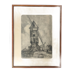 Guillaume Michiels - Gravure - Molen thumbnail 1
