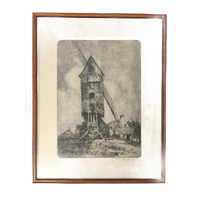 Guillaume Michiels - Gravure - Molen