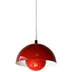 Louis Poulsen Flowerpot Hanglamp Verner Panton Vintage thumbnail 1