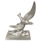 Tinnen Beeldje Van Een Vogel thumbnail 1
