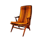 Highback Satelitte Chair By Karl Edvard Korseth, Norway, 1950S thumbnail 1