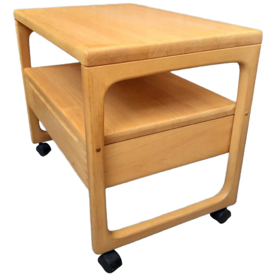 Deens Design Bijzettafel/ Trolley Br Gelsted Danmark, 90s 1
