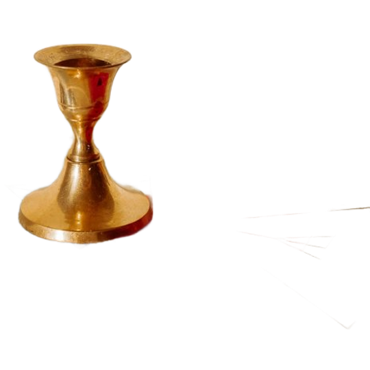 Kleine Messing Kandelaar 1