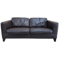Machalke Design Bank Van Leer Model Pablo 2,5 Zits