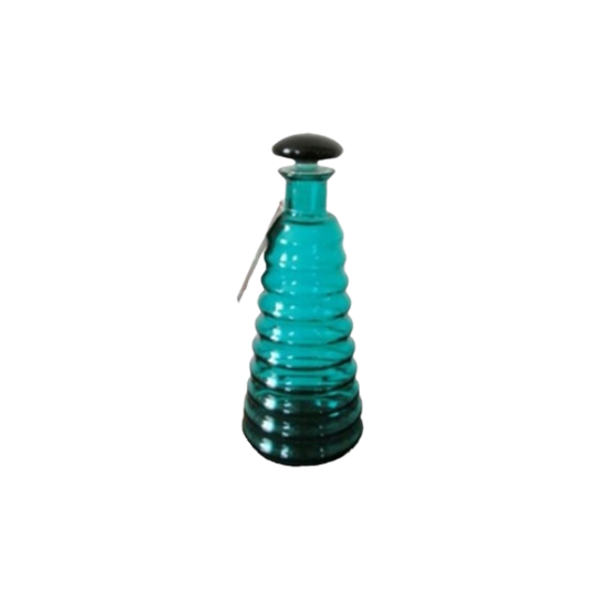 A Glass Murano Bottle Signed Y.ohira De Majo-venini 1