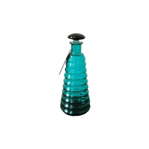 A Glass Murano Bottle Signed Y.Ohira De Majo-Venini