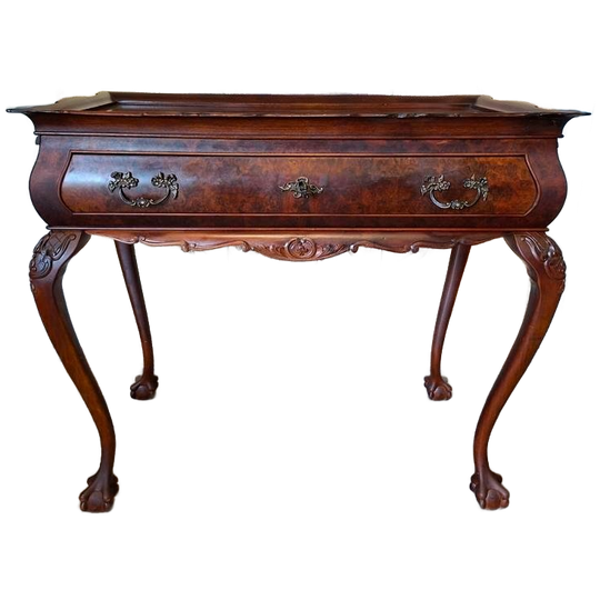 Antieke Klassiek Engels Theetafel, Wishkeybar Dranktafel 1