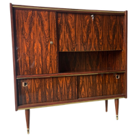 Retro Vintage Mid-Century Dressoir,High-Board,Mid-Board,Barkast,Secretaire