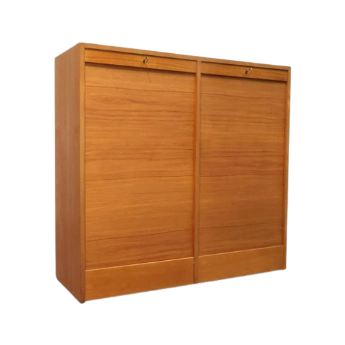 Vintage Archiefkast Teak Denemarken