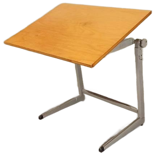 Vintage Bureau Tekentafel 1