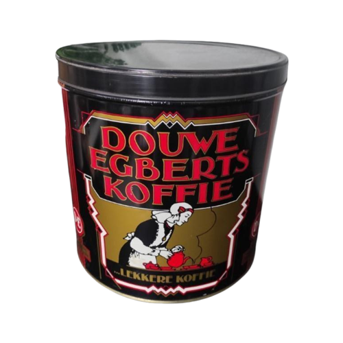 Vintage Blik Douwe Egberts 22 Cm