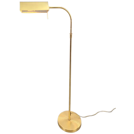 Regency Vloerlamp Messing Verstelbaar Leeslamp Wofi ’70 1